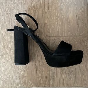 Steve Madden Black Platform Heels, Pumps